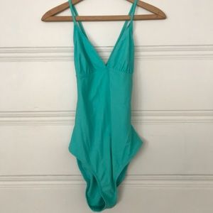Aqua One piece bathing swim suit Medium Brand New